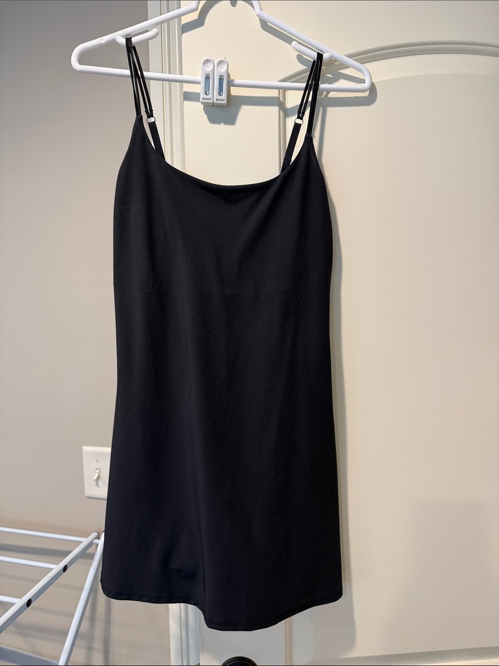 Abercrombie & Fitch Black Mini Slip Dress